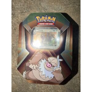 Pokémon TCG Triple Whammy Dragon Back SLAKING Collector Tin With 3 Booster Packs